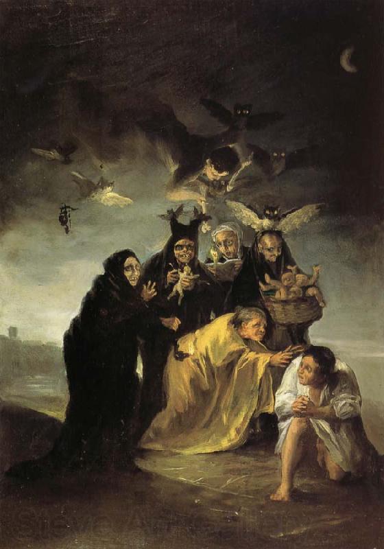 Francisco Goya The Spell France oil painting art